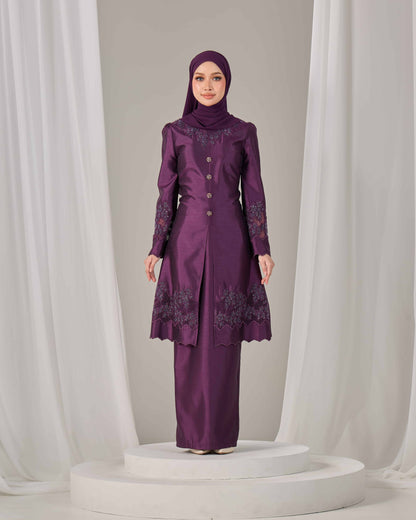 SERAYA KURUNG (DARK PURPLE)