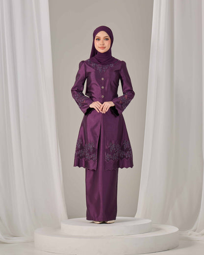 SERAYA KURUNG (DARK PURPLE)
