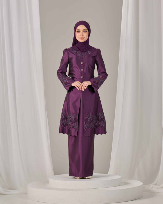 SERAYA KURUNG (DARK PURPLE)