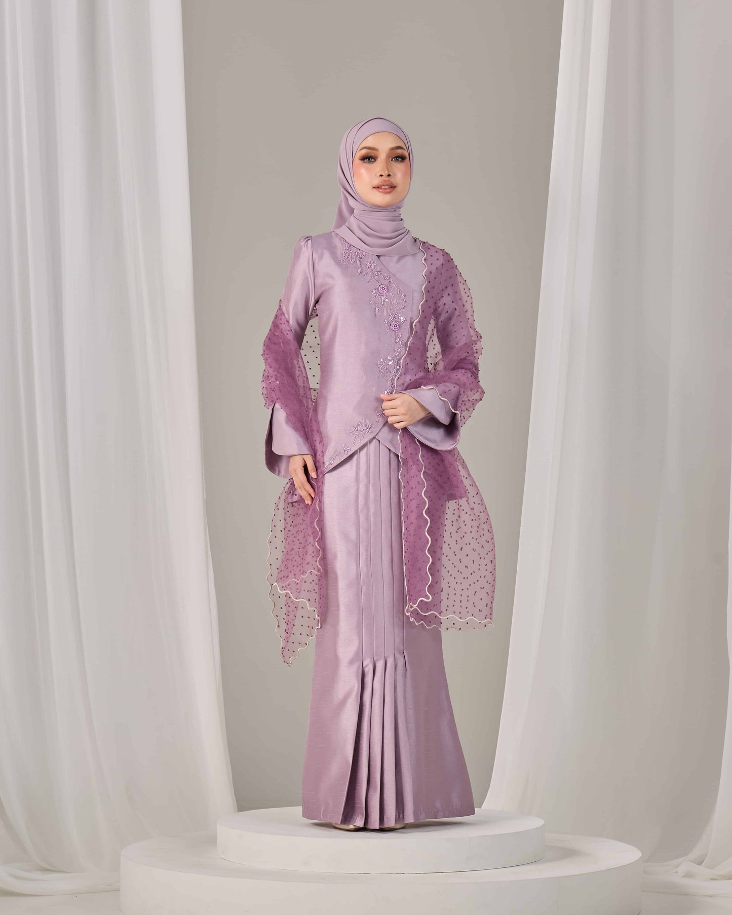 LYDIA SELENDANG (LAVENDER)