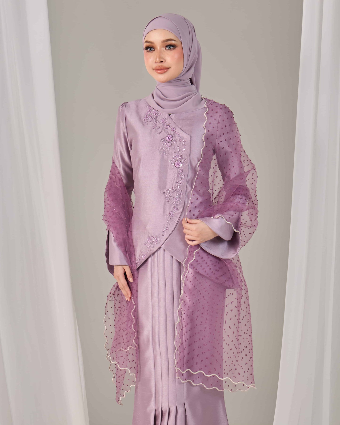 LYDIA SELENDANG (LAVENDER)