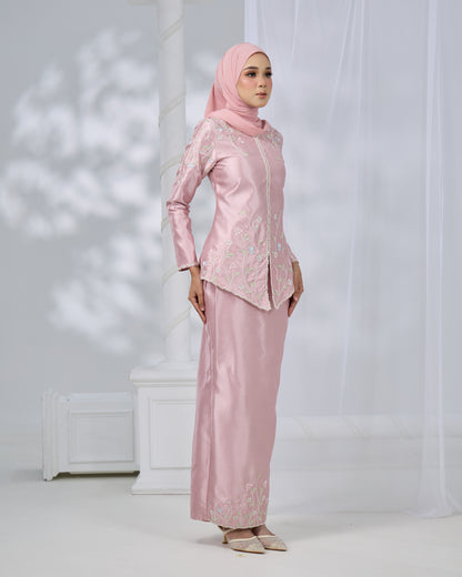 RENAYA MINI KURUNG (DUSTY PINK)