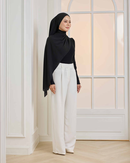 WIDE LEG PANTS (OFF WHITE)