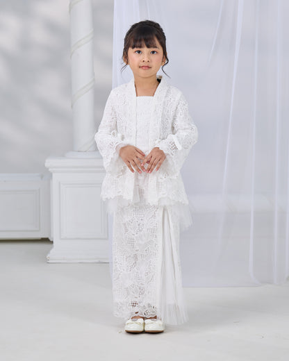 HANANIA KEBAYA KIDS (OFF WHITE)