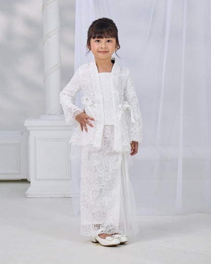HANANIA KEBAYA KIDS (OFF WHITE)