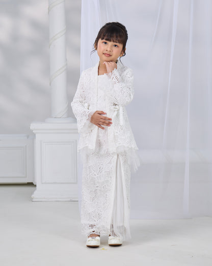 HANANIA KEBAYA KIDS (OFF WHITE)