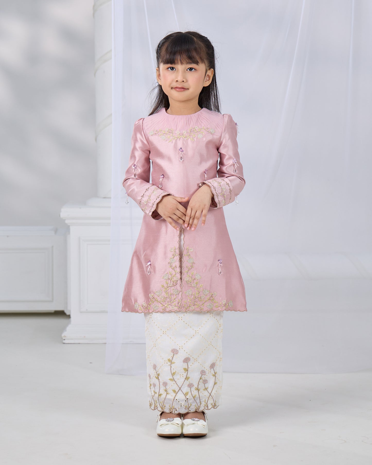 NADRA KURUNG KIDS (DUSTY PINK)