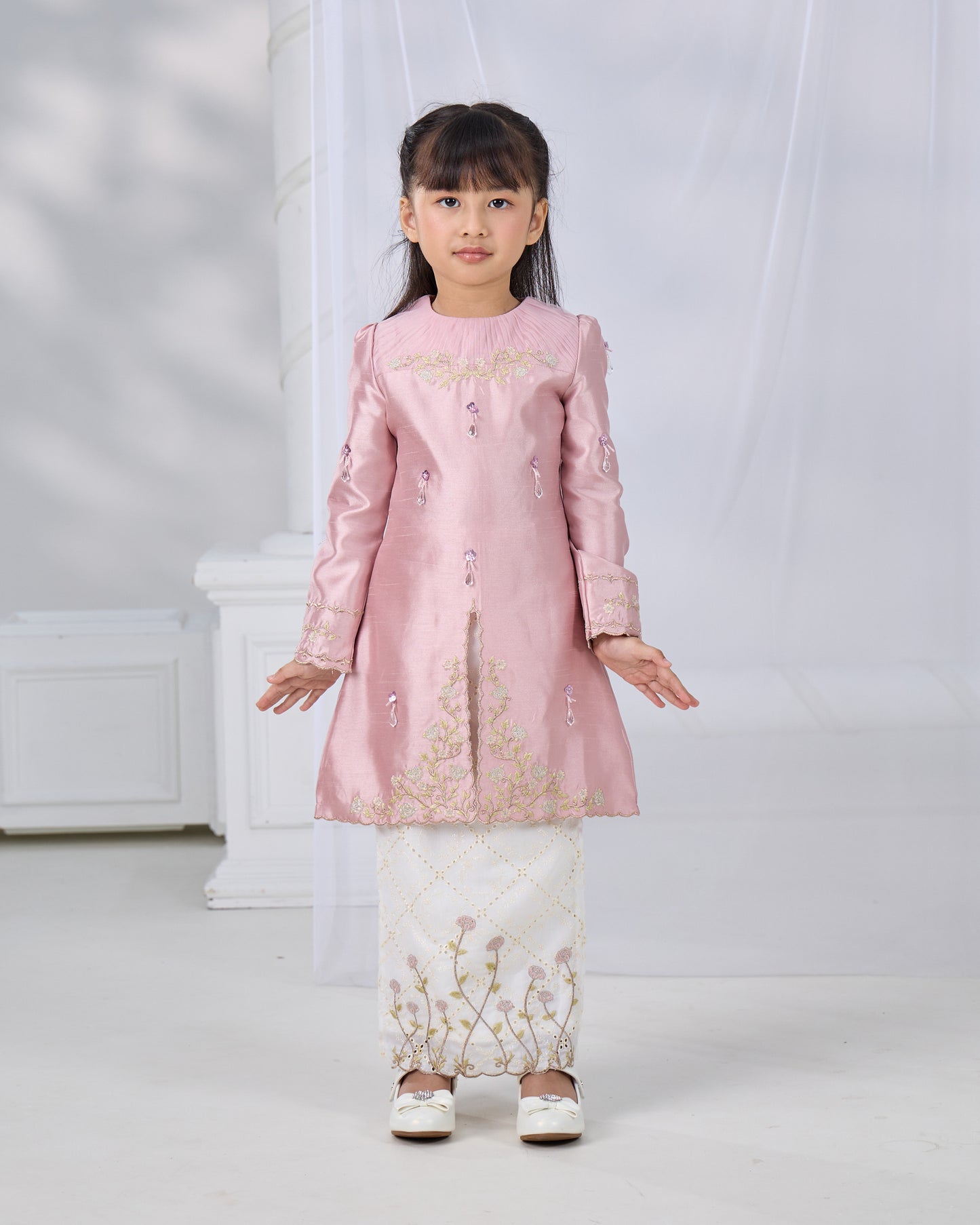 NADRA KURUNG KIDS (DUSTY PINK)