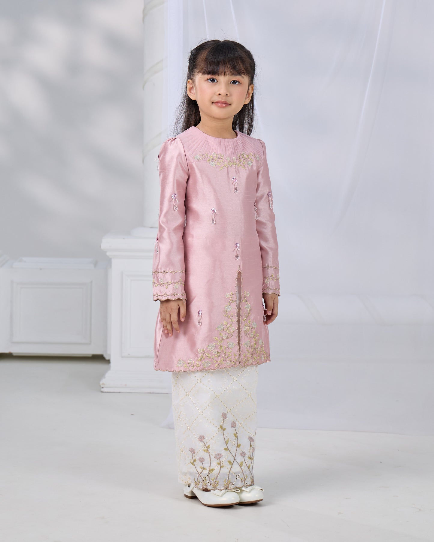 NADRA KURUNG KIDS (DUSTY PINK)