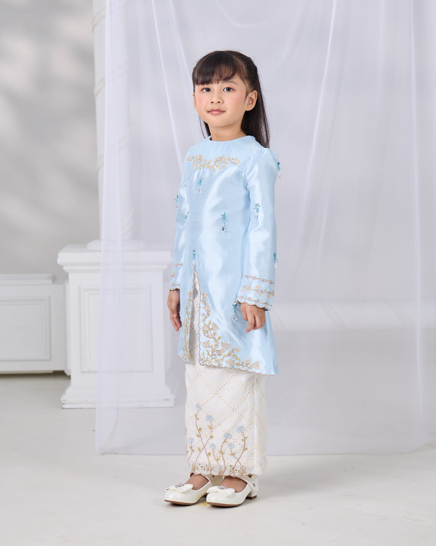 NADRA KURUNG KIDS (BABY BLUE)