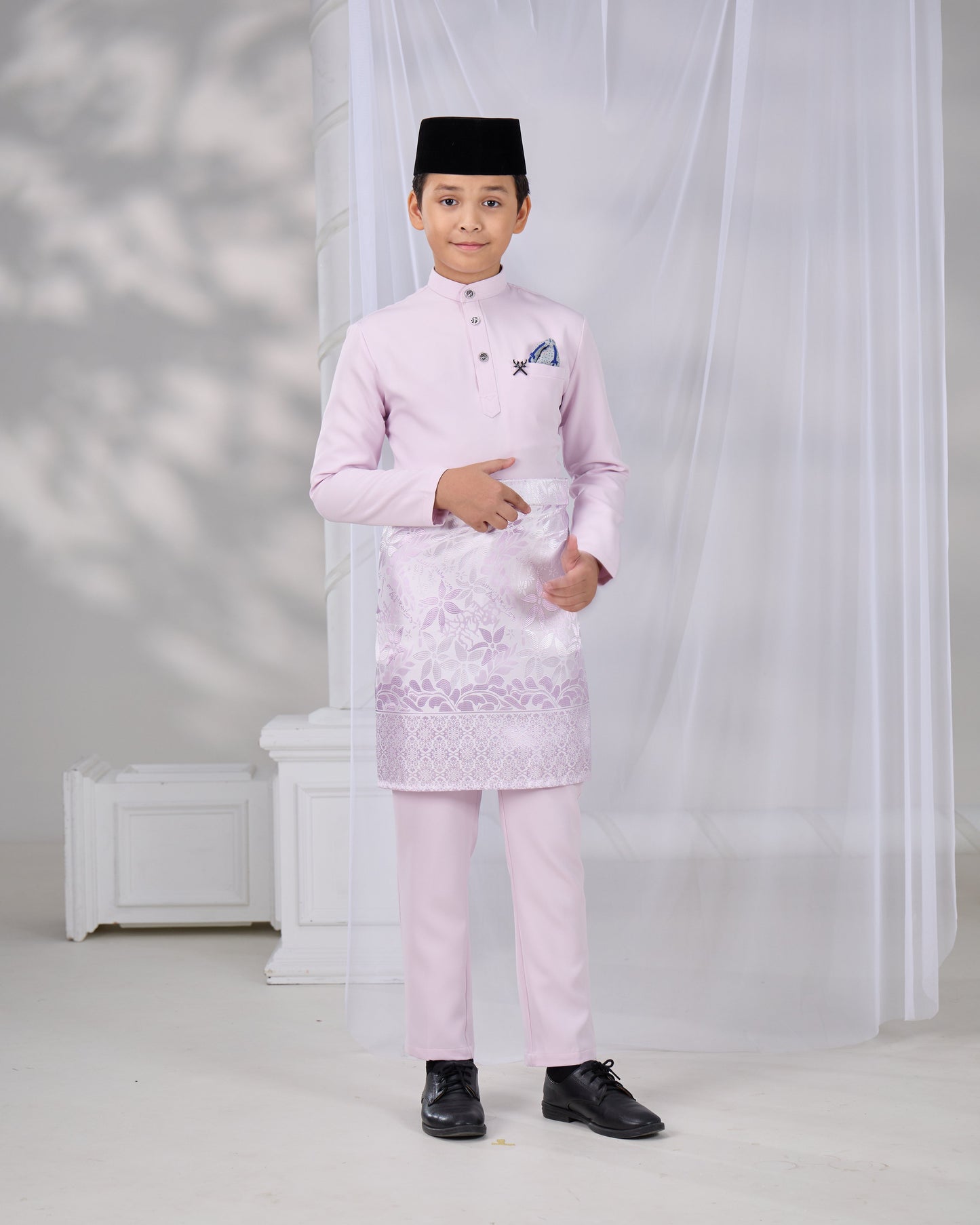 MINOR DEFECT SOULTAN BAJU MELAYU FOR KIDS (LILAC)