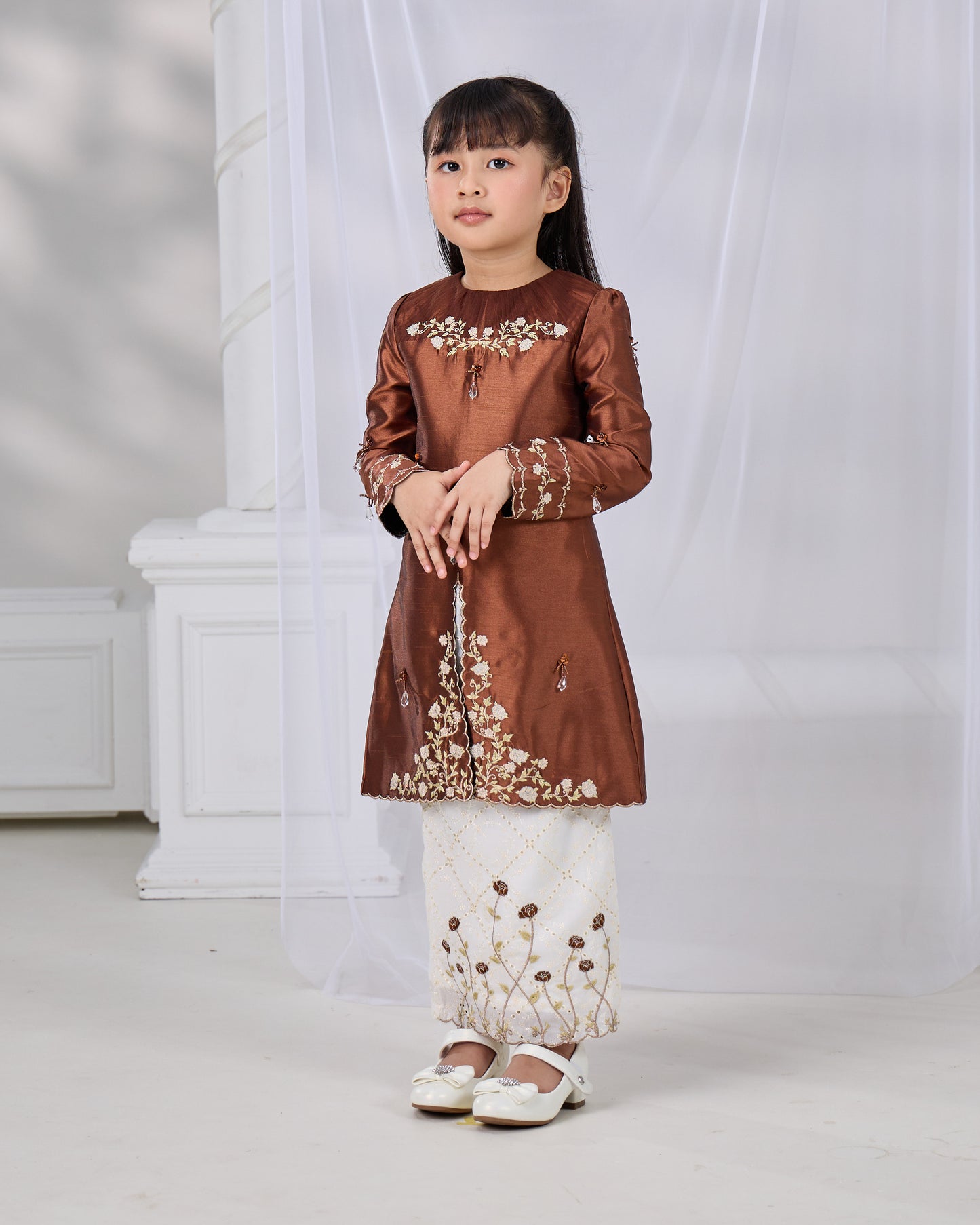 NADRA KURUNG KIDS (BROWN)