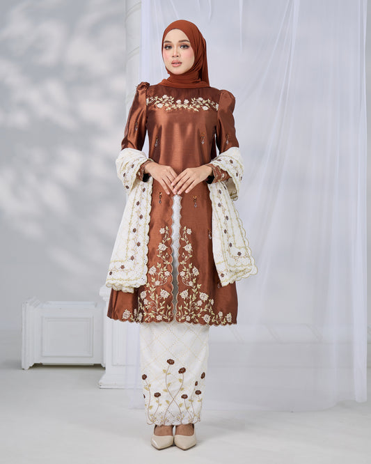 NADRA VEIL (BROWN)