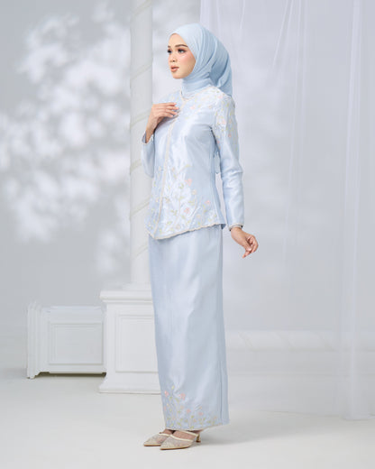 MINOR DEFECT RENAYA MINI KURUNG (POWDER BLUE)