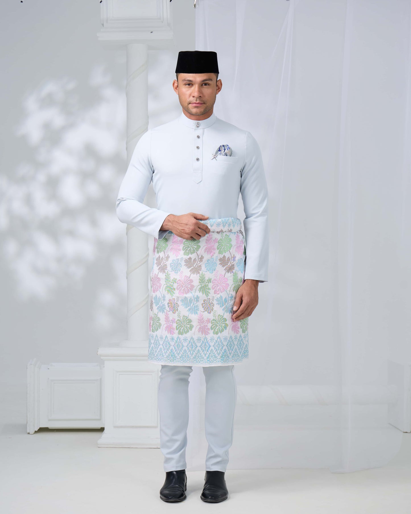 SOULTAN BAJU MELAYU (POWDER BLUE)