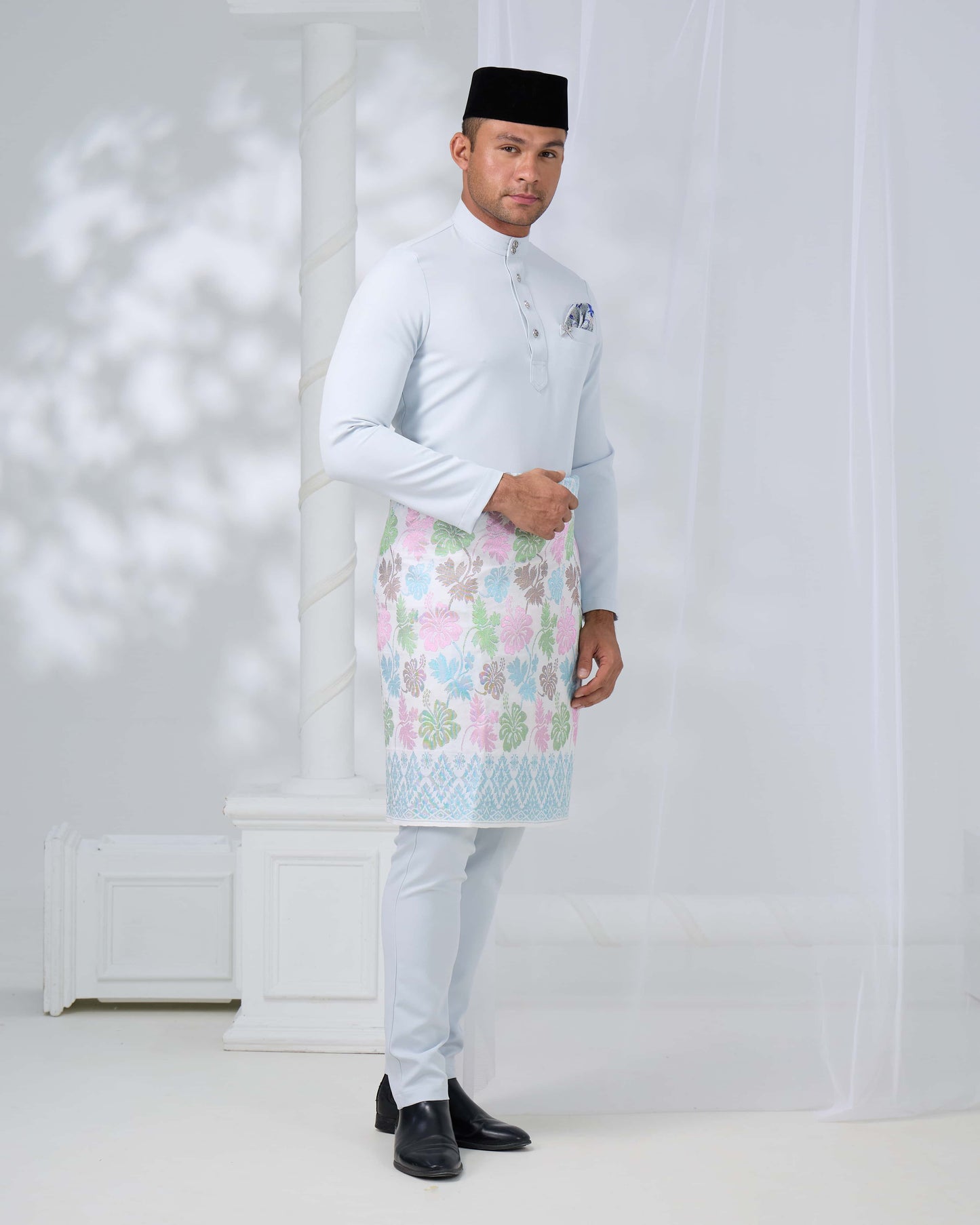 SOULTAN BAJU MELAYU (POWDER BLUE)