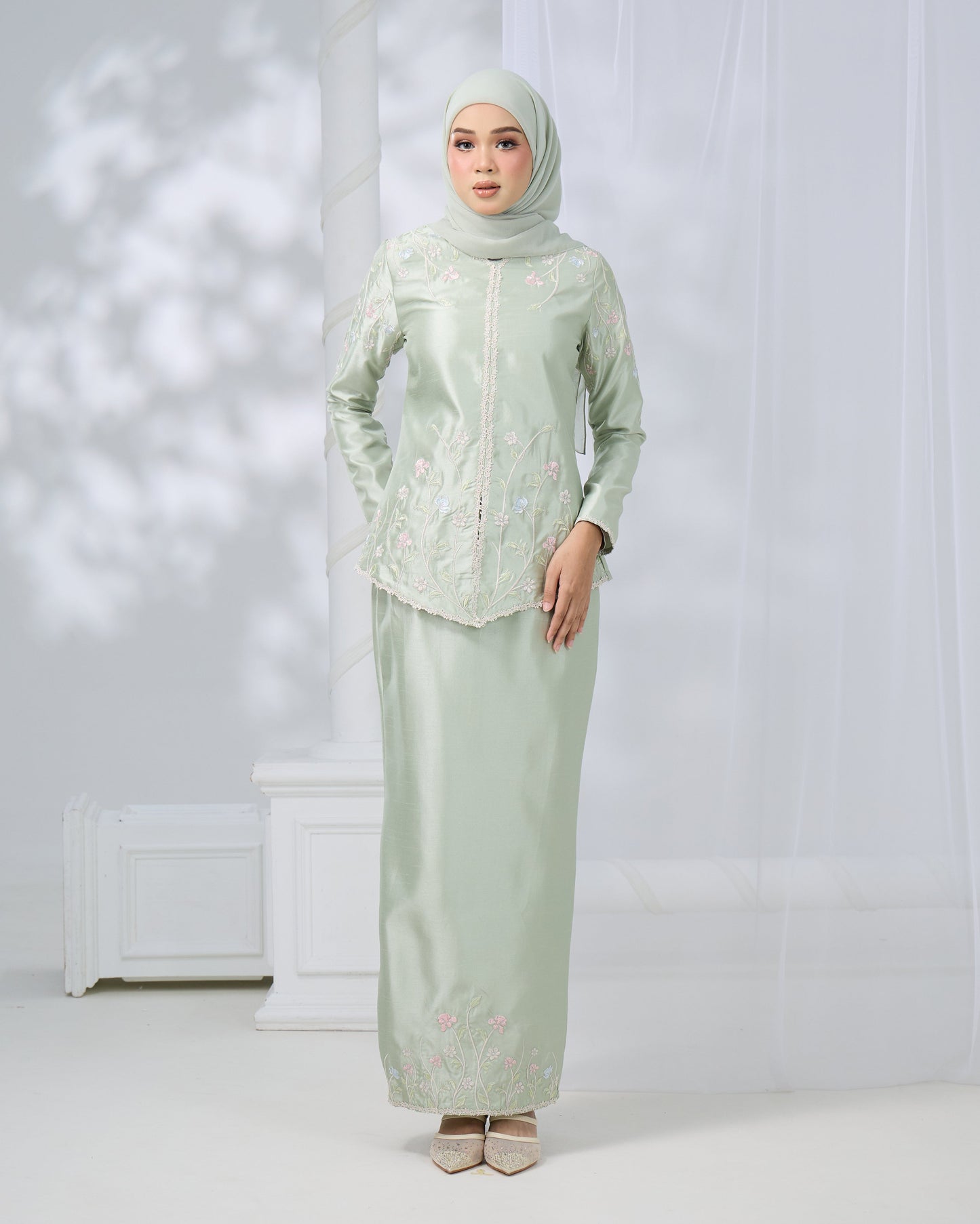 MINOR DEFECT RENAYA MINI KURUNG (GREEN TEA)