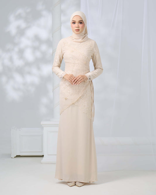 ERISHYA DRESS (CHAMPAGNE)