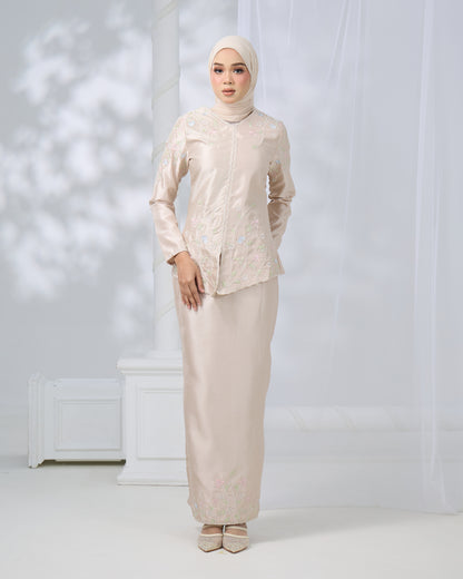 RENAYA MINI KURUNG (CHAMPAGNE)