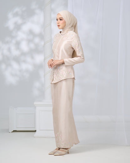 RENAYA MINI KURUNG (CHAMPAGNE)