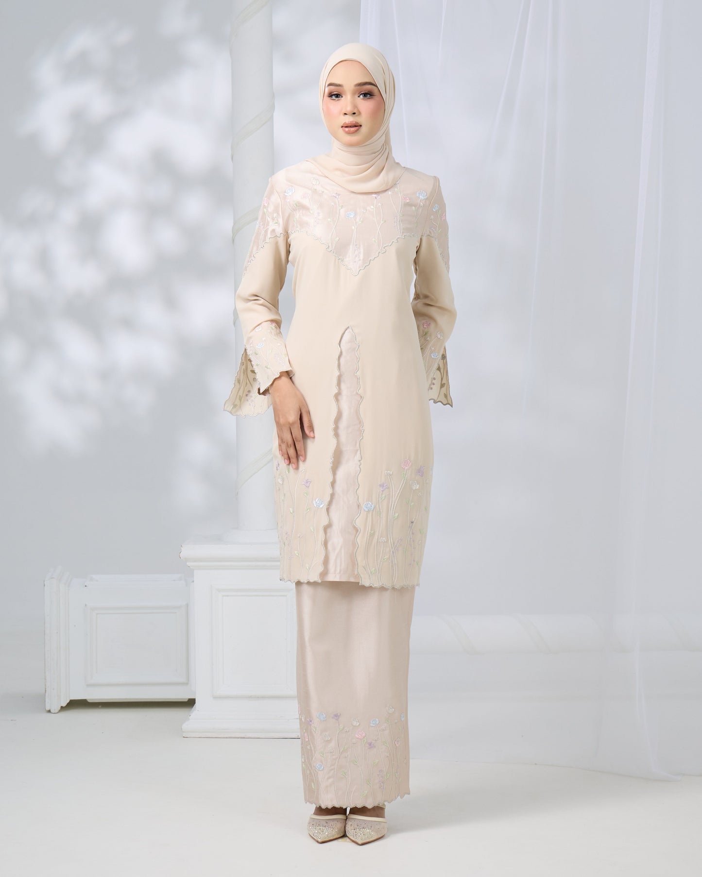 MINOR DEFECT TISYA KURUNG (CHAMPAGNE)