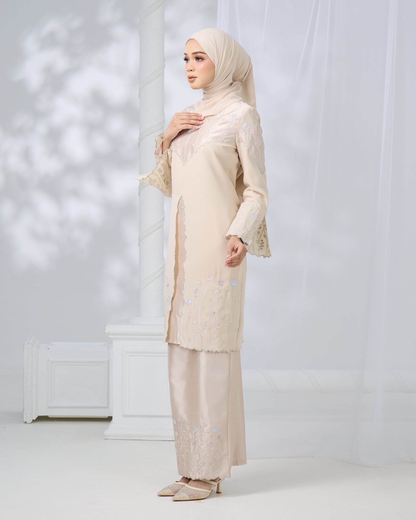 MINOR DEFECT TISYA KURUNG (CHAMPAGNE)