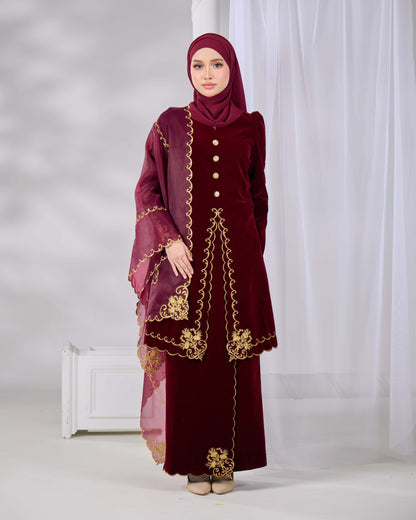 VEIL CODE A2236 (BURGUNDY)