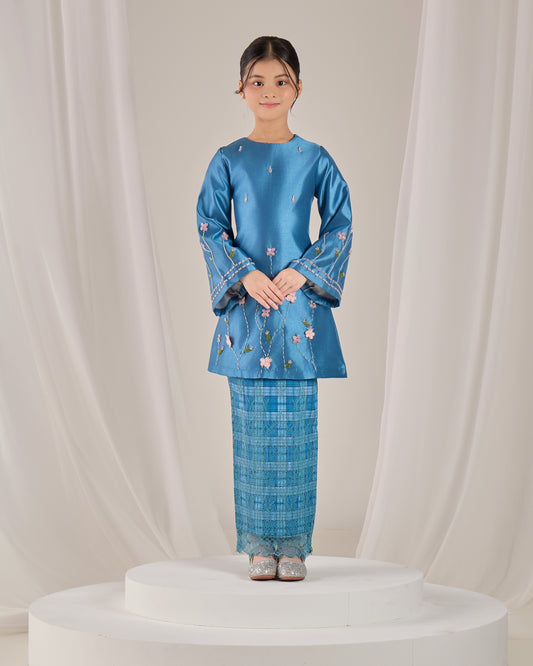 NOURAH KURUNG KIDS (DIAMOND BLUE)