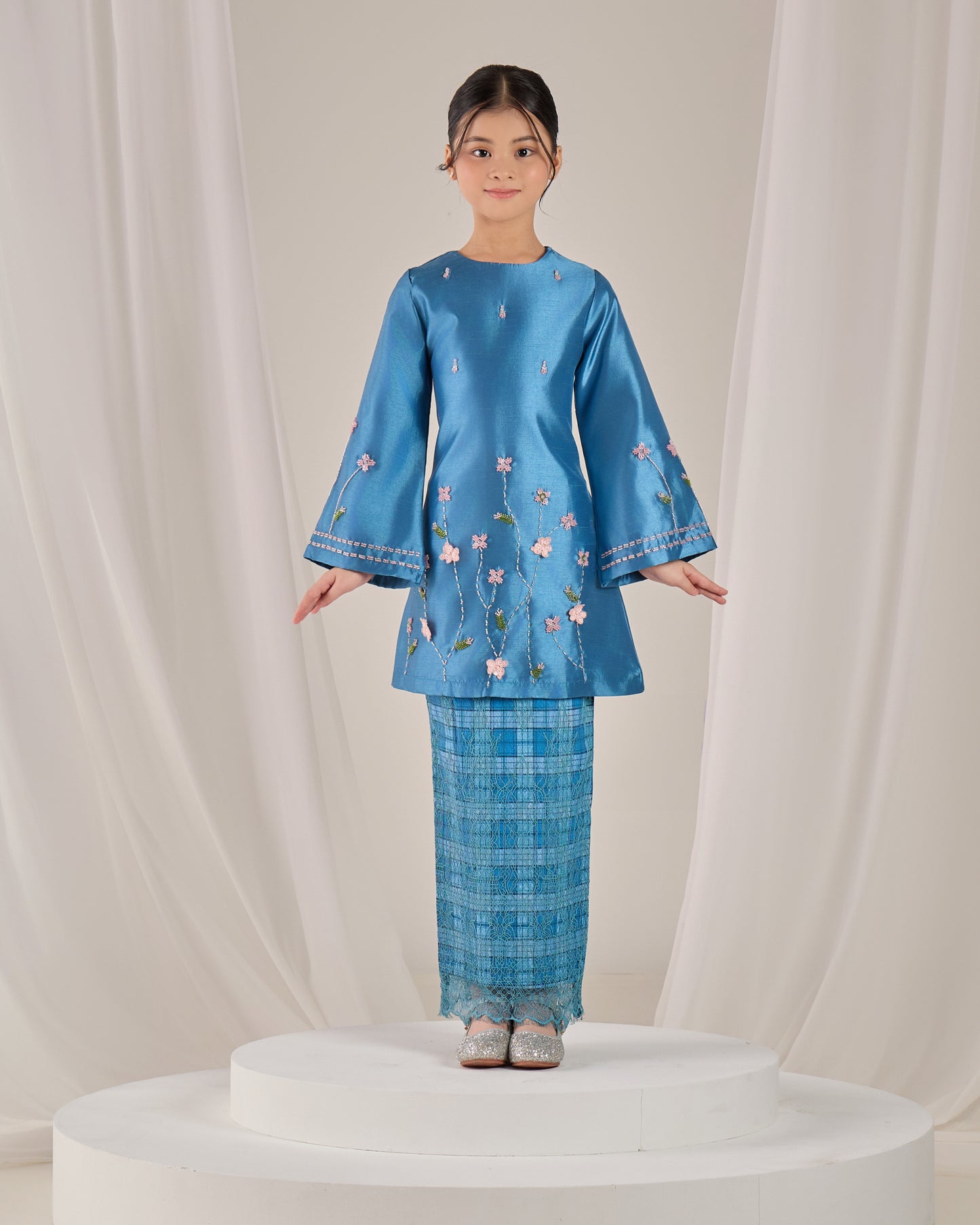 NOURAH KURUNG KIDS (DIAMOND BLUE)