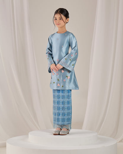 NOURAH KURUNG KIDS (MISTY BLUE)
