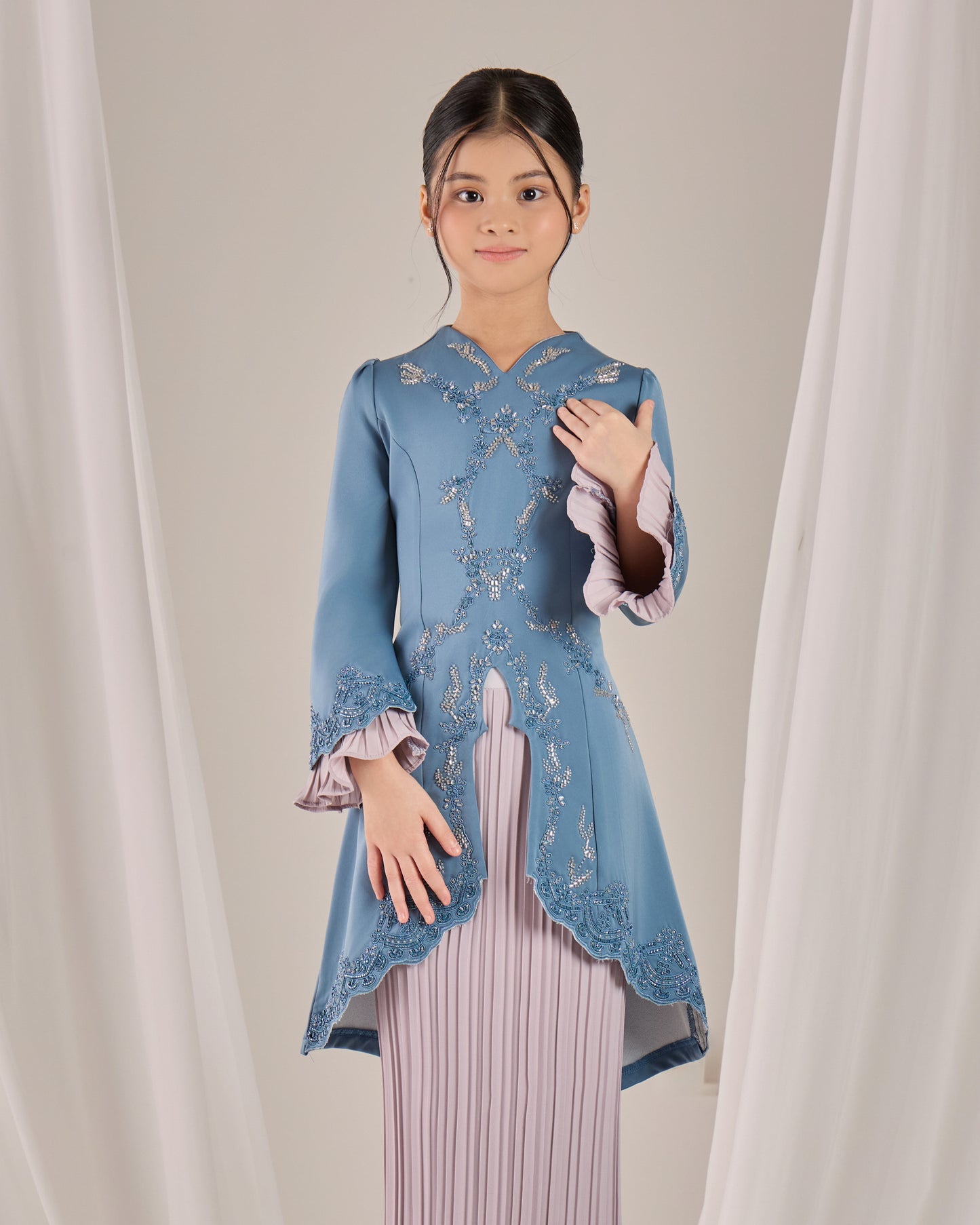 ISYRA KURUNG KIDS (DIAMOND BLUE)