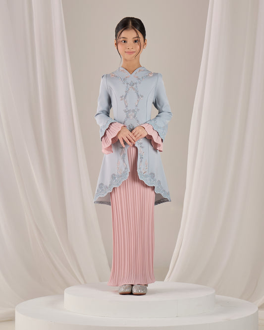 ISYRA KURUNG KIDS (POWDER BLUE)