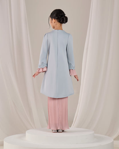 ISYRA KURUNG KIDS (POWDER BLUE)