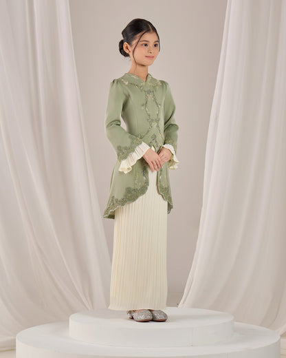 ISYRA KURUNG KIDS (SAGE GREEN)