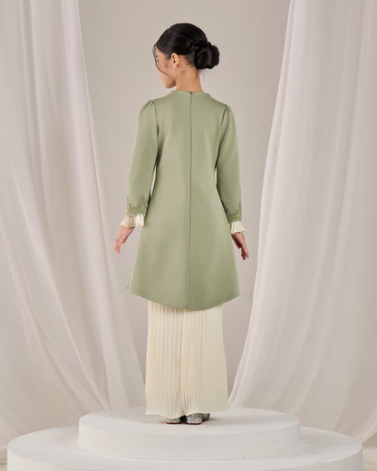 ISYRA KURUNG KIDS (SAGE GREEN)