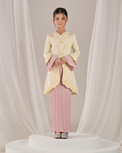 ISYRA KURUNG KIDS (LIGHT YELLOW)