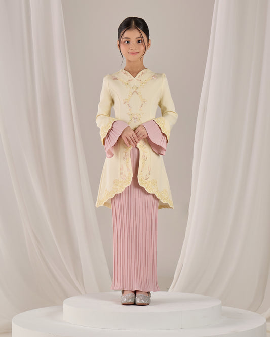 ISYRA KURUNG KIDS (LIGHT YELLOW)