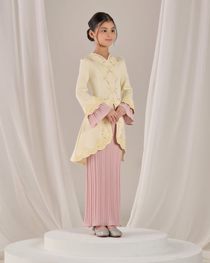 ISYRA KURUNG KIDS (LIGHT YELLOW)