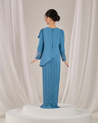 ADALINE DRESS KIDS (DIAMOND BLUE)