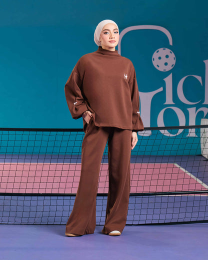 MINOR DEFECT HELLEY JUMPER (RICH BROWN)