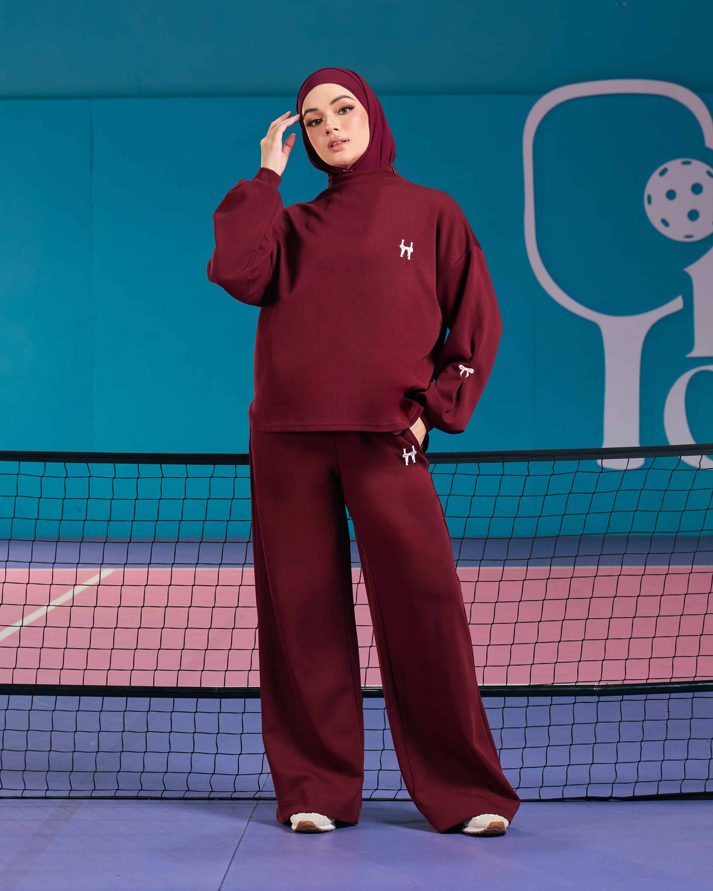 HELLEY JUMPER (BURGUNDY)