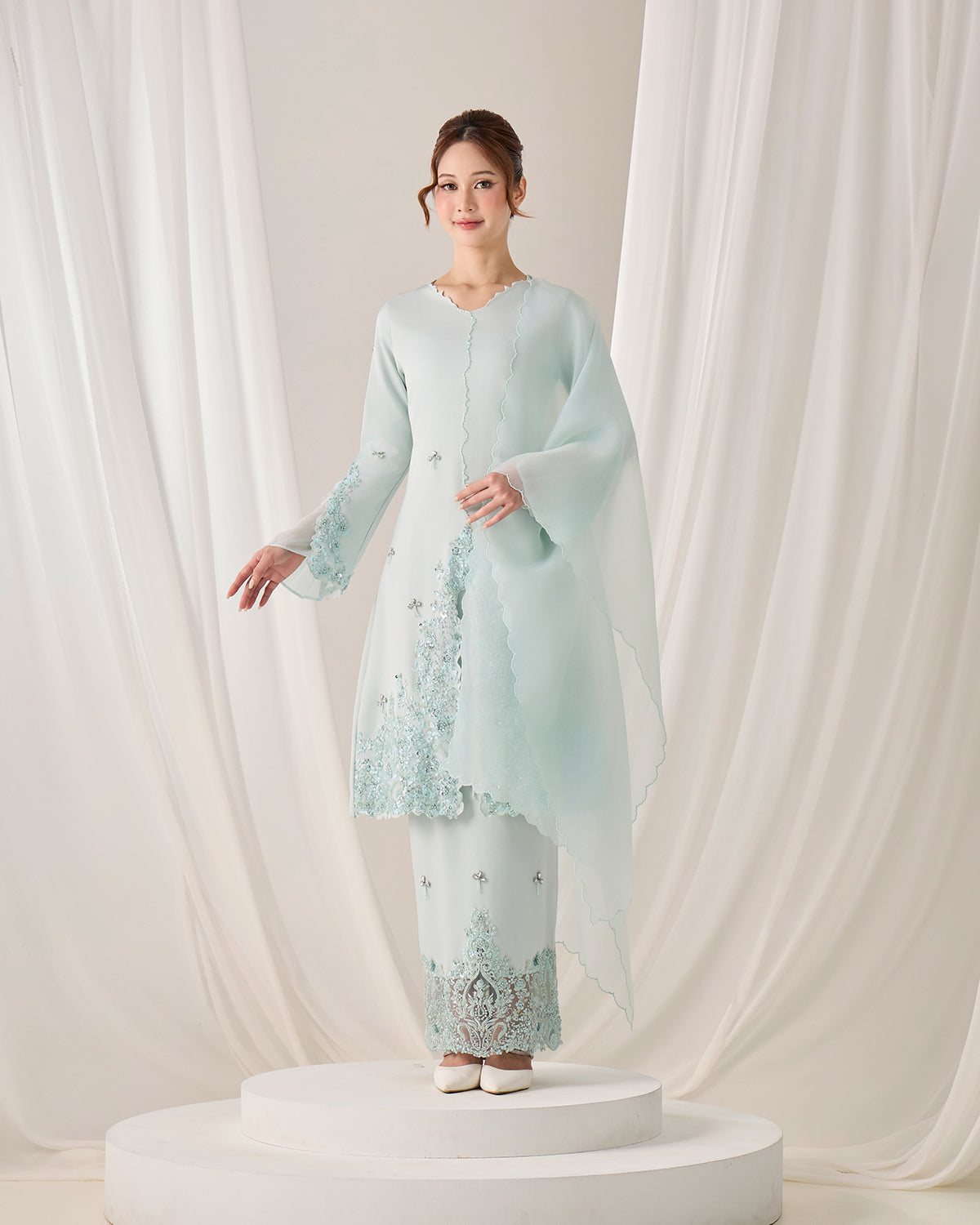 ARIA SELENDANG (MINT GREEN)