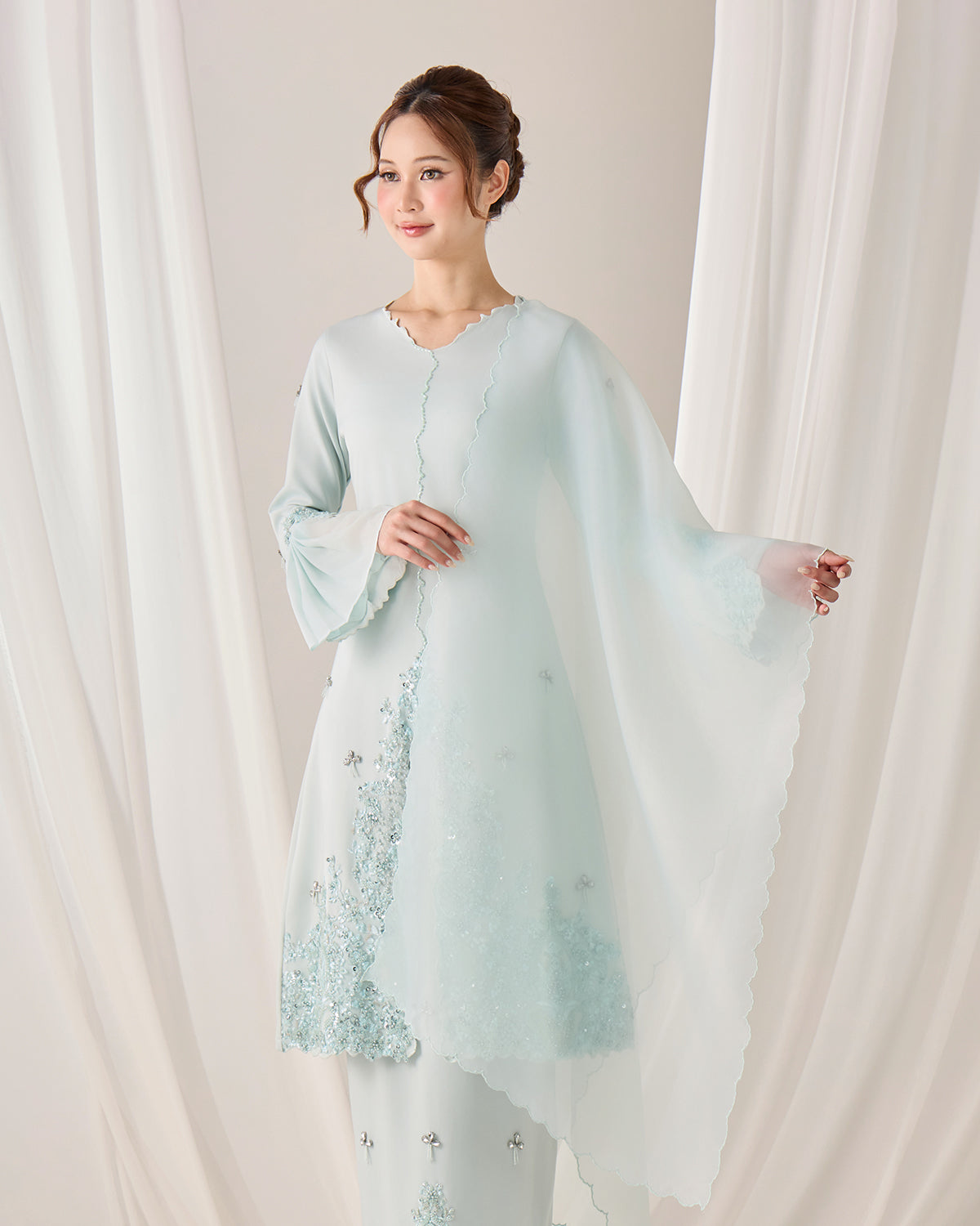 ARIA SELENDANG (MINT GREEN)