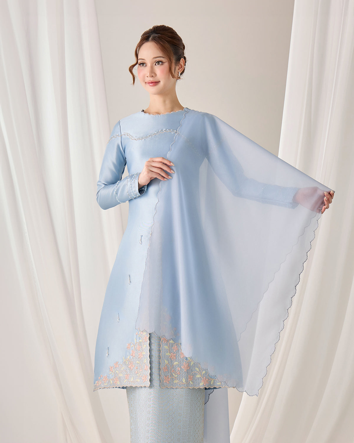 ARIA SELENDANG (ASH BLUE)