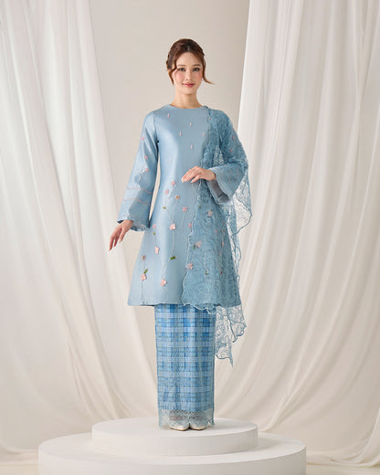 NYLA SELENDANG (DIAMOND TEAL BLUE)