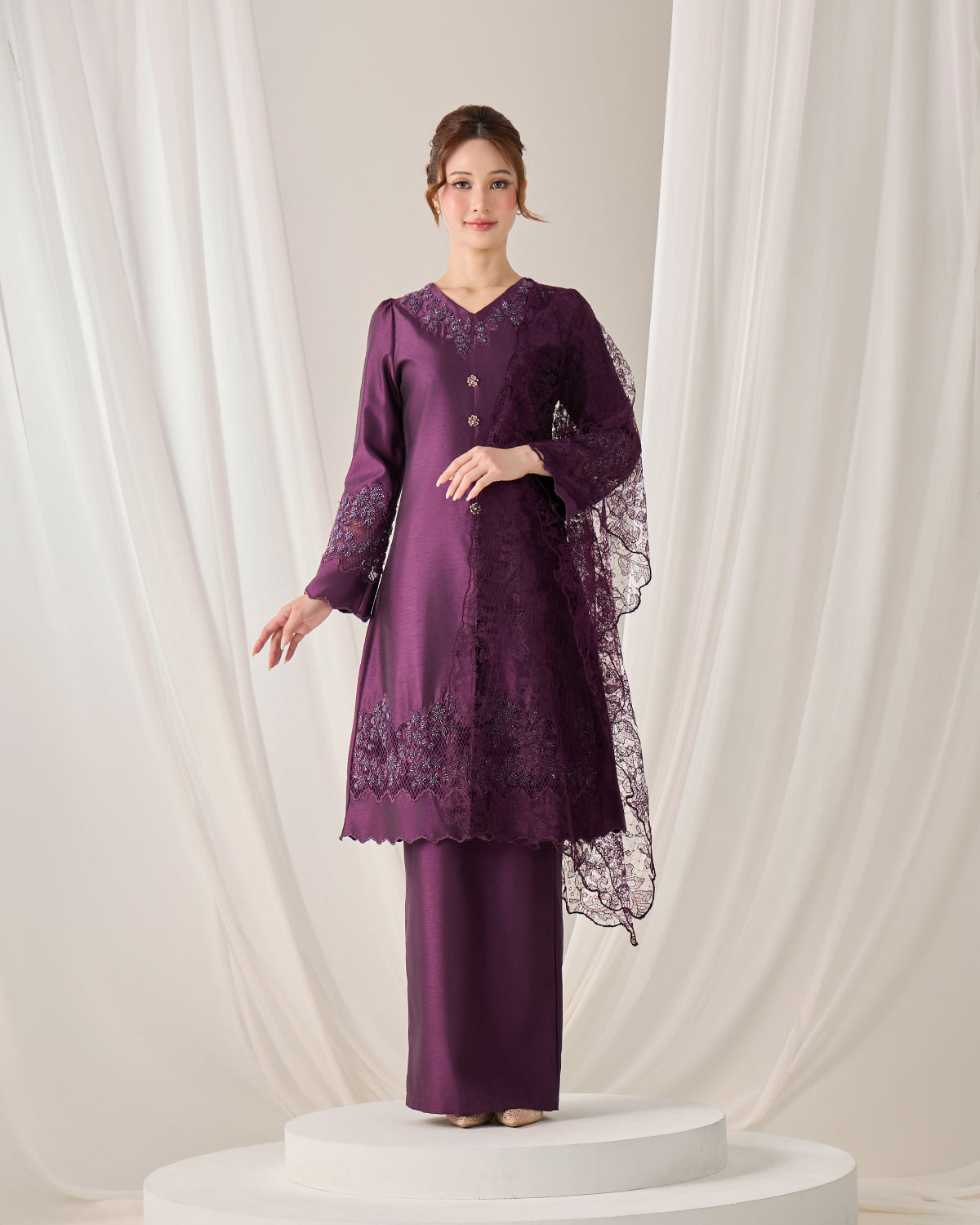 NYLA SELENDANG (DARK PURPLE)