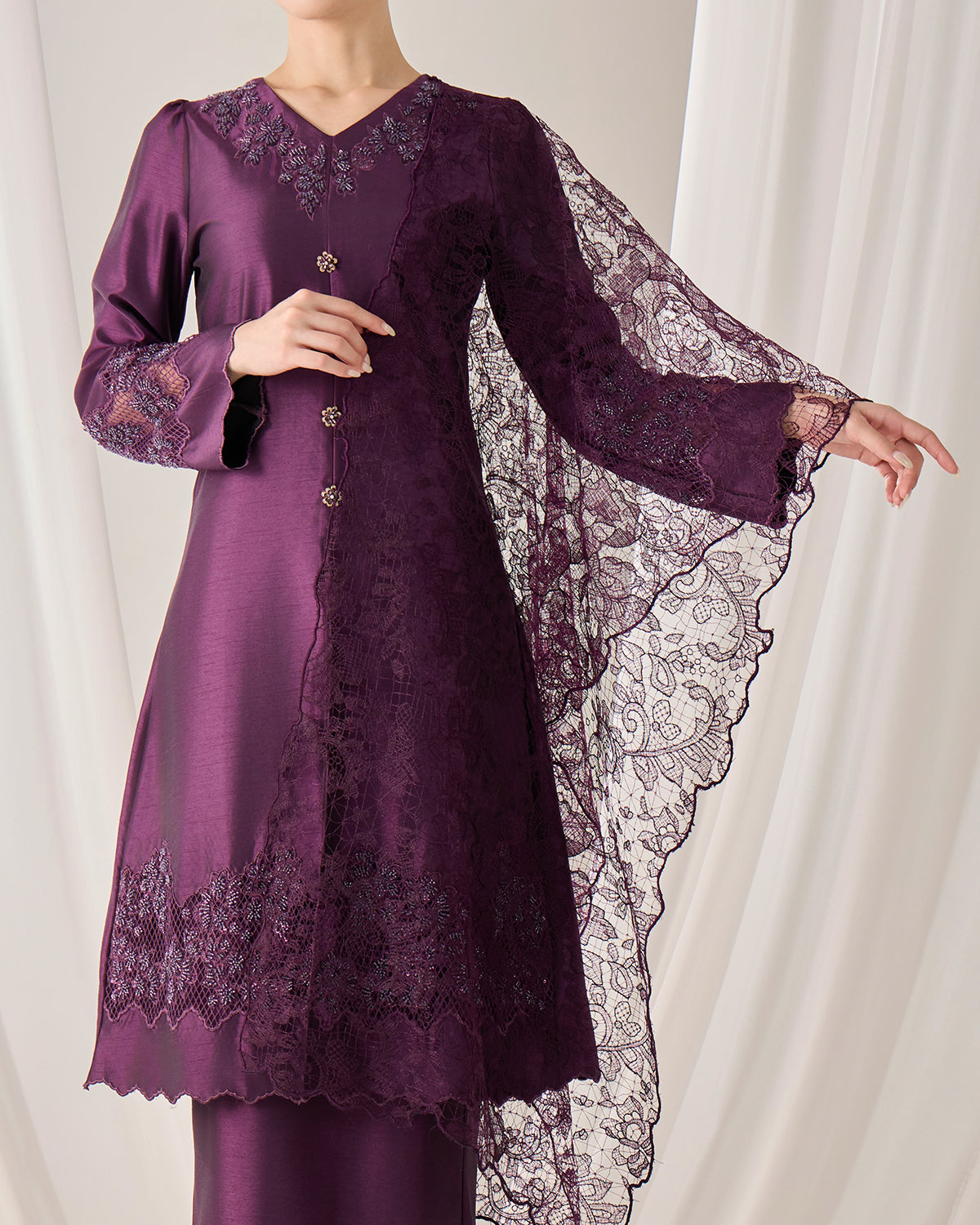 NYLA SELENDANG (DARK PURPLE)