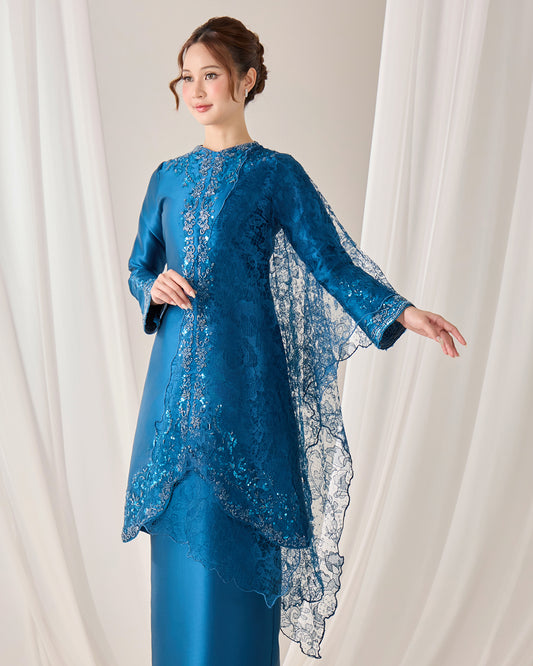 NYLA SELENDANG (TEAL BLUE)