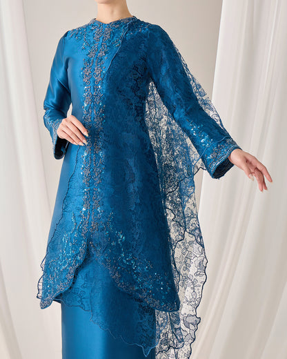 NYLA SELENDANG (TEAL BLUE)