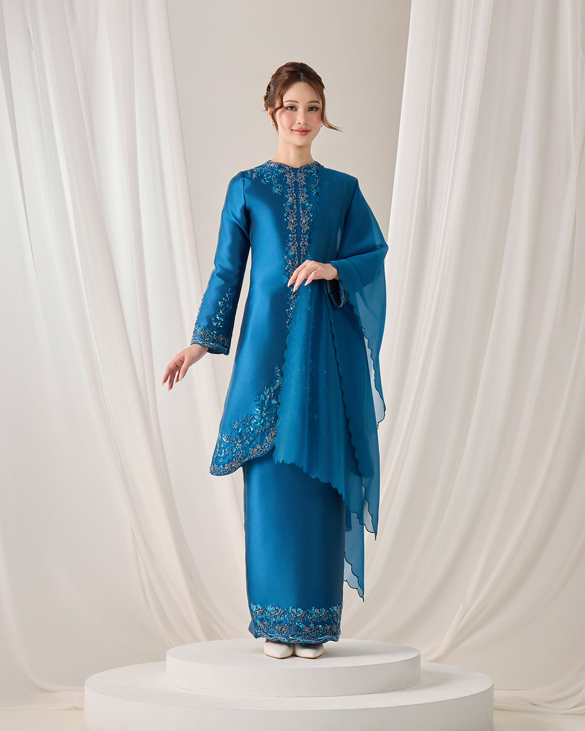 ARIA SELENDANG (TEAL BLUE)